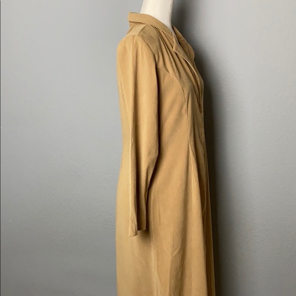 Tribeca Studio Tan Trench Coat - Picture 5 of 9